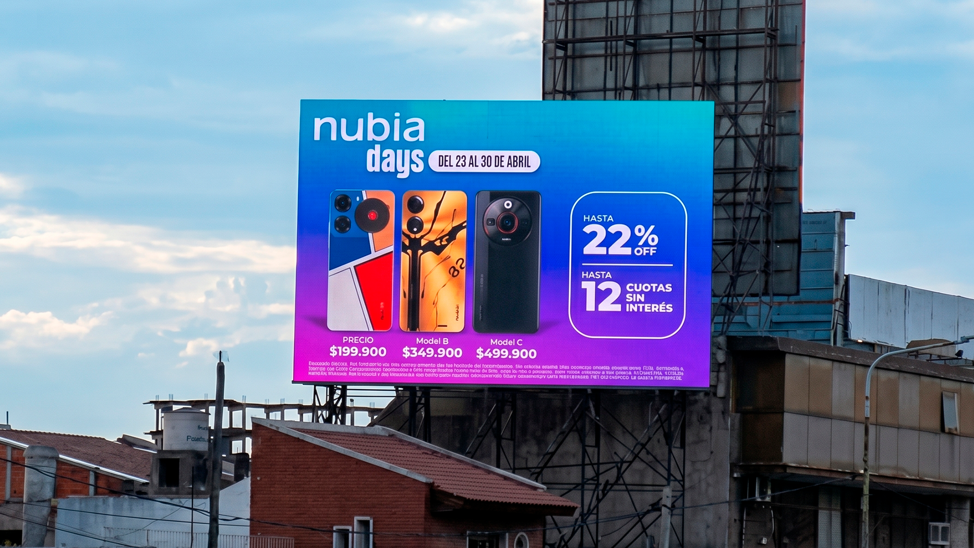 Pantalla Led Ciudadela – Nubia